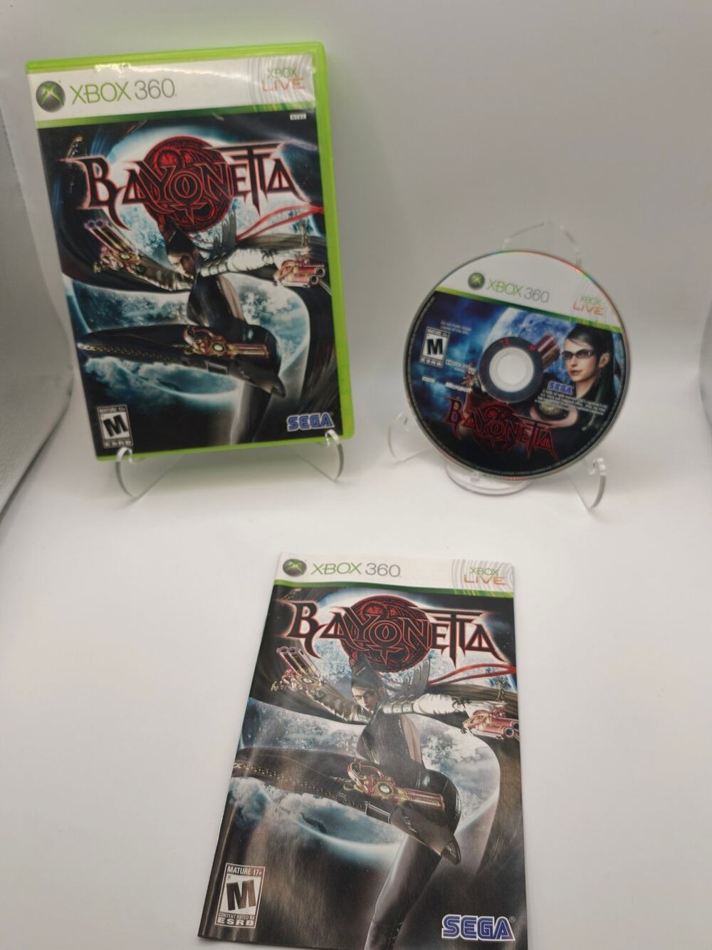 Bayonetta Xbox 360 CIB Complete Sega Action Game Tested